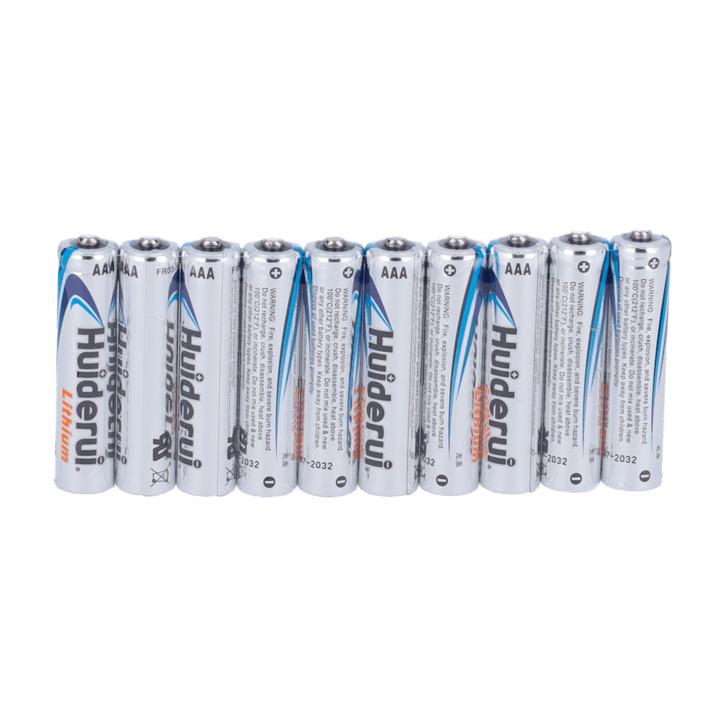 10XBATT-AAA-FR03 - 3