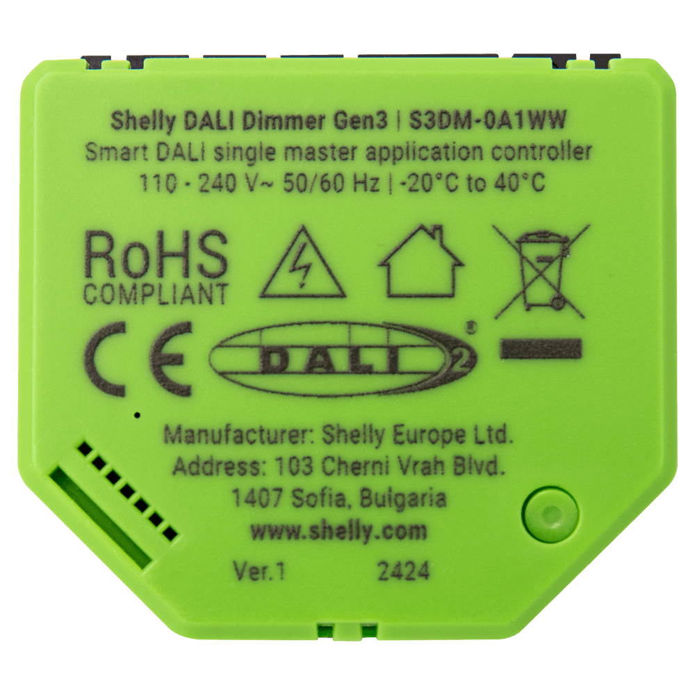 SH-DALI-DIMMER-GEN3 - 3