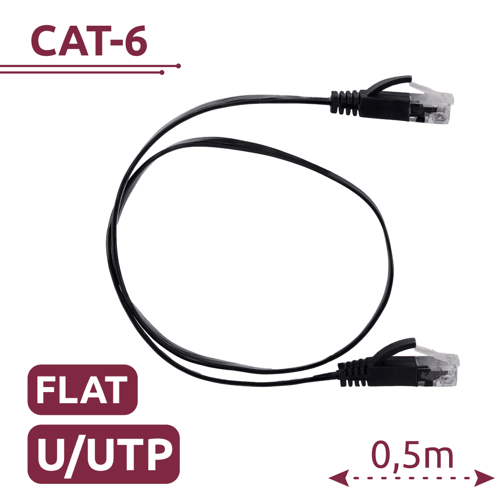 UTP6-05BK-FLAT