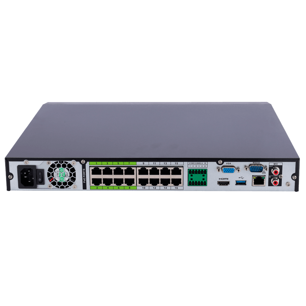 XS-NVR6216A-4K-16P-4AI - 4
