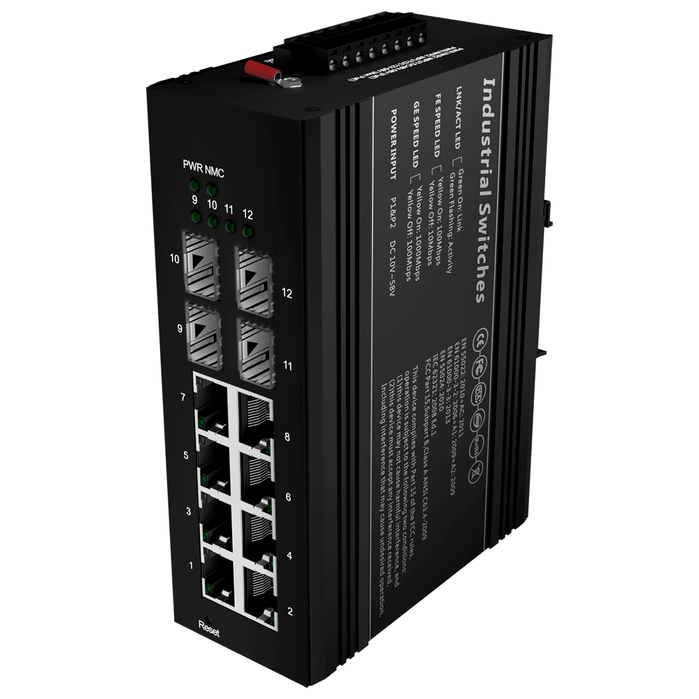 SW1208HIPOE-MGF-240-DIN